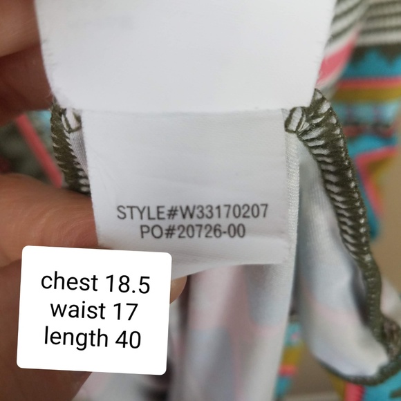 Prana Athletic Ariel Green Taos Dress sz XL - Picture 8 of 8